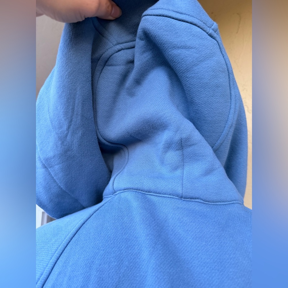 lululemon athletica Blue Jacket With a gold zipper - Picture 7 of 8